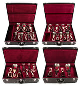 Malmark Handbell Set, 37 Note C4-C7 with 4 Cases